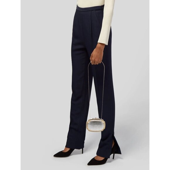 Judith Leiber Embellished Chain-Link Evening Bag - Picture 13 of 13